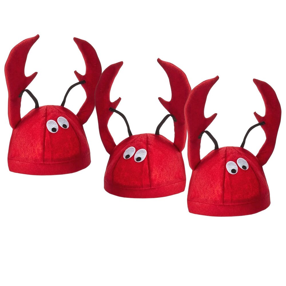 8149 Funny Party Hats Crayfish Hats Crawfish Costume Hats Dress Up Theme - Picture 1 of 5